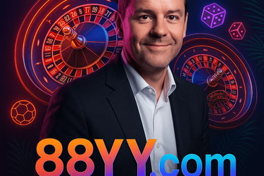 Celular mostrando a interface do aplicativo 88YY.com